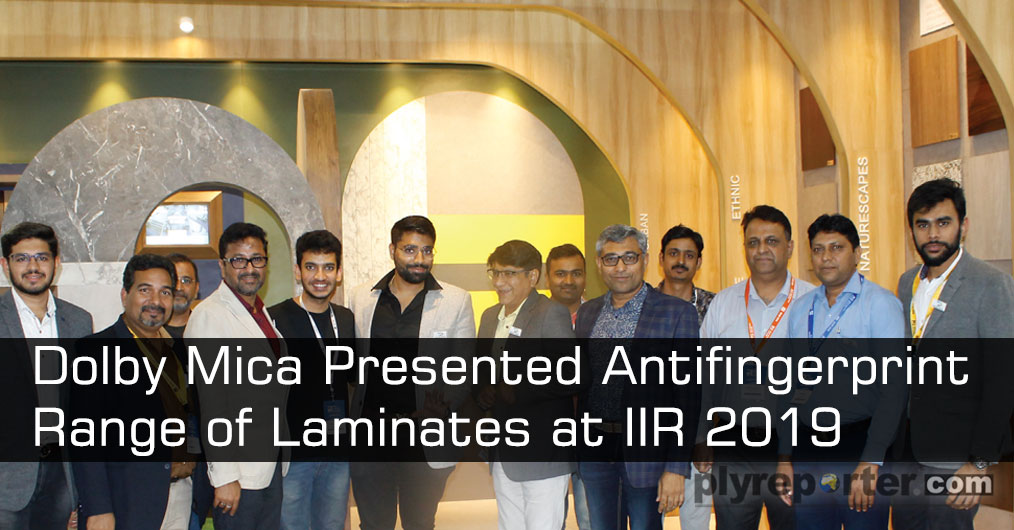 Dorby Mica presented anti-fingerprint range of laminates which is anti-bacterial and fire retardant. They also showcased their newly introduced folder ‘surface matters’ which was star attraction at IIR.